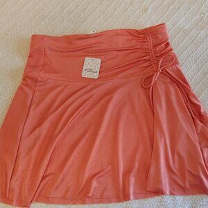 Free people skirt burnt coral size medium